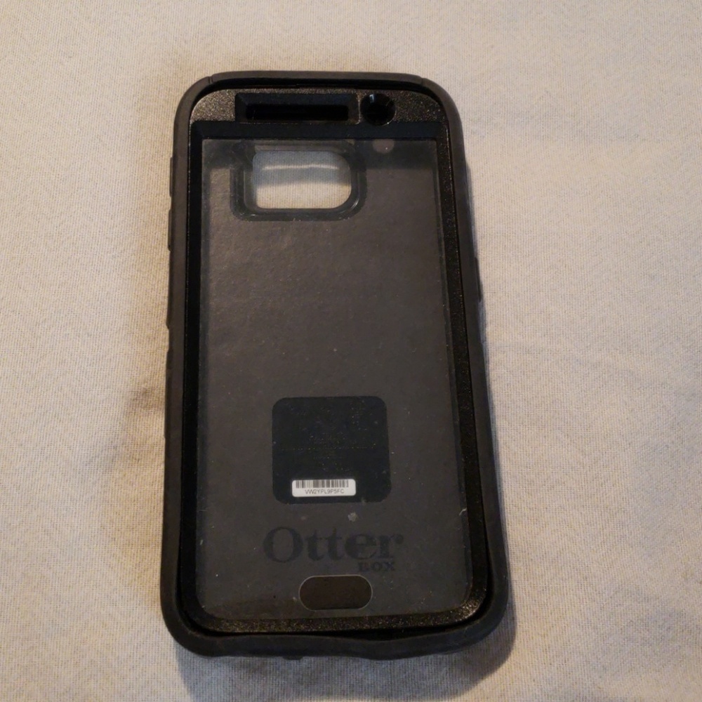 OtterBox black galaxy s6 phone case